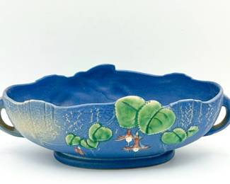 Roseville Fuchsia Console Bowl