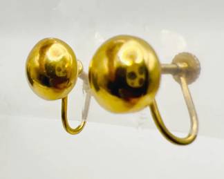 10KT Gold Earrings — Fine Jewelry