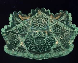 ABP Cut Glass Bowl