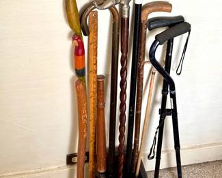 Canes With Cane Holder