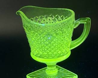 Westmoreland Specialty Glass Footed Creamer