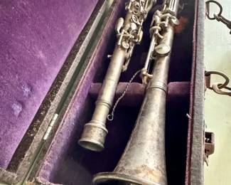 Metal Elkhart Clarinet