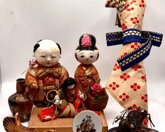 Japanese Figurines & Glass
