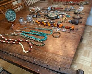 The jewelry all super old and incredibly unique!