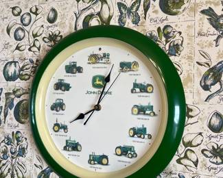 John Deere Wall Clock