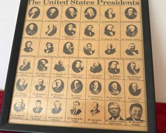 Betty Debman List of US Presidents