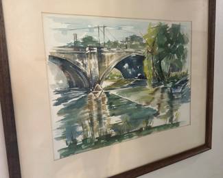 J. Briggs Watercolor 6/88