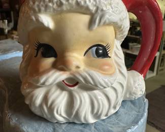 VINTAGE LEFTON SANTA CLAUSE MUG