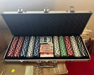 TRAVEL POKER SET