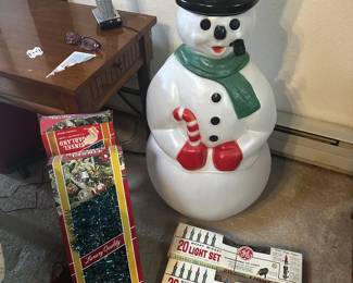 SNOWMAN BLOW MOLD