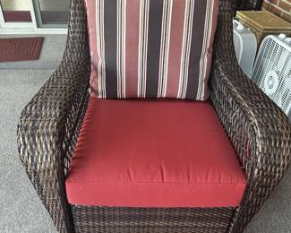 FURNITURE  WICKER SIDE CHAIR II