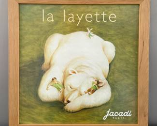 La Layette Art Print for Jacadi Paris