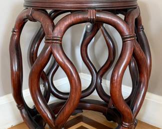 Chinese Rosewood Drum Stool 