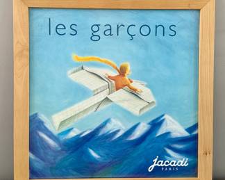 Les Garcons Art Print for Jacadi Paris