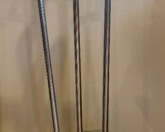 Modern Chrome Fireplace Tools