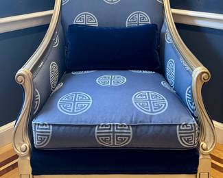 (2) Calico Corners Custom Armchairs