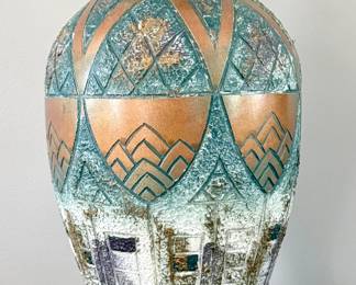 MCM Brass Vase