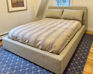 Mitchell Gold Upholstered Queen Bed
