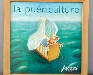 La Puericulture Art Print for Jacadi Paris