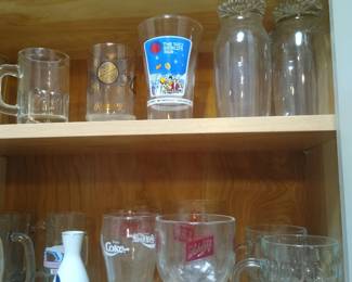 Vintage glassware 