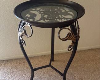 Tray-Style Accent Table