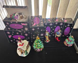 Boxed Christopher Radko Collectibles