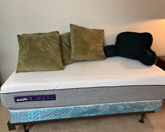 "Purple 3" Twin Mattress Box Spring & Frame