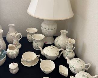 Belleek Irish China Collectible Serving & Decorative Pieces