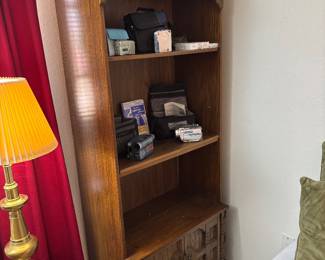 Tall Bookcase & Electronics