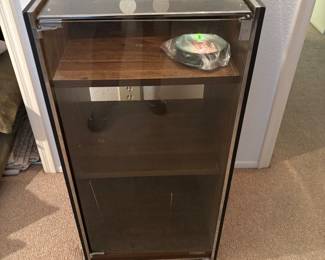 Vintage Stereo Cabinet for Components