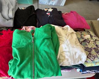 Ladies Tops, Size XL, $6.00 Each