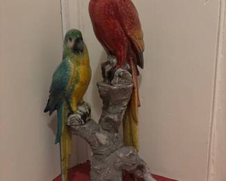 Ceramic Birds Statue