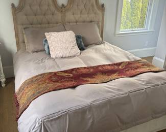 Designer Beige Complete Bed
