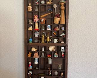 Teeny Tiny Collectibles with Display Shelf