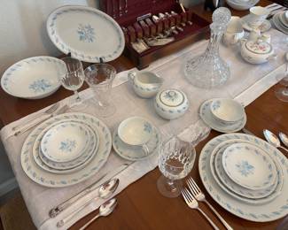 Vintage Abalone China "Sky Flower", Japan