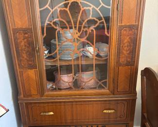 Antique Jacobean-Style Cabinet, Stunning Detailed Embellishments 