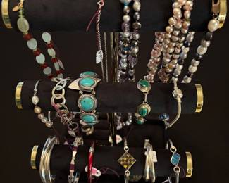 Gold, Silver, Turquoise, Pearls +++