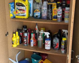 Chemicals and cleaners