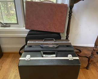 Vintage Briefcase and Luggage Set