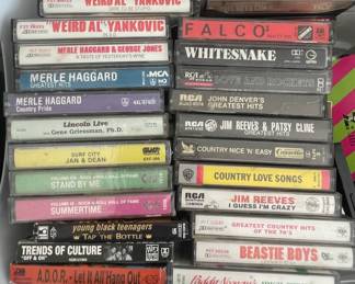  Music Cassette Tapes: Phish, Beastie Boys, Merle Haggard, Weird Al & more