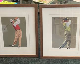 Golf Art Prints by J. Kelleher