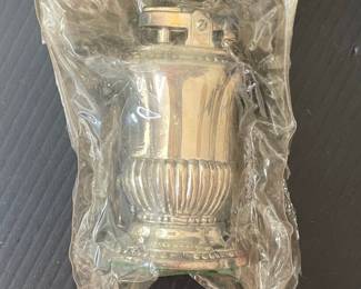 Ronson "Queen Anne" Silver Plate Table Lighter