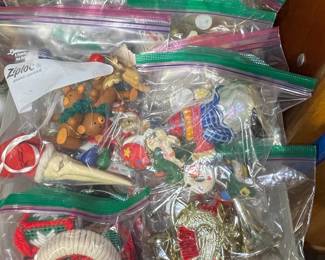 Vtg Christmas Ornaments