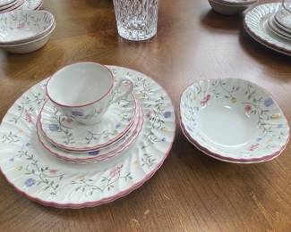 Johnson Brothers "Summer Chintz" Pattern Dinnerware