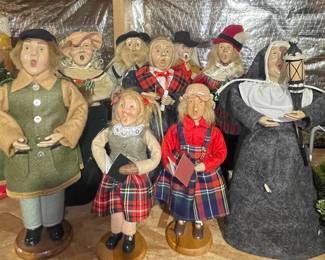 Byers' Choice Carolers Figurines Vtg