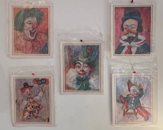 Vintage Clown Art