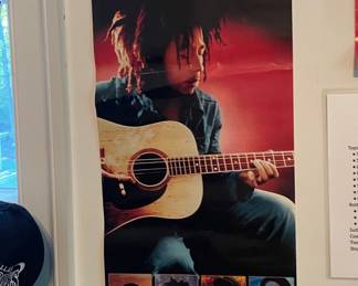 Bob Marley 'Songs of Freedom' Poster Vtg