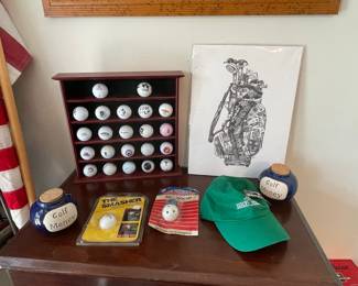 Assorted Golf Memorabilia Collection