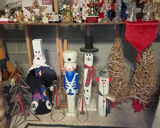 Wooden Christmas Figures Collection