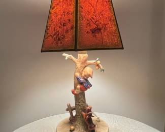 Goebel Hummel "Out of Danger" Table Lamp